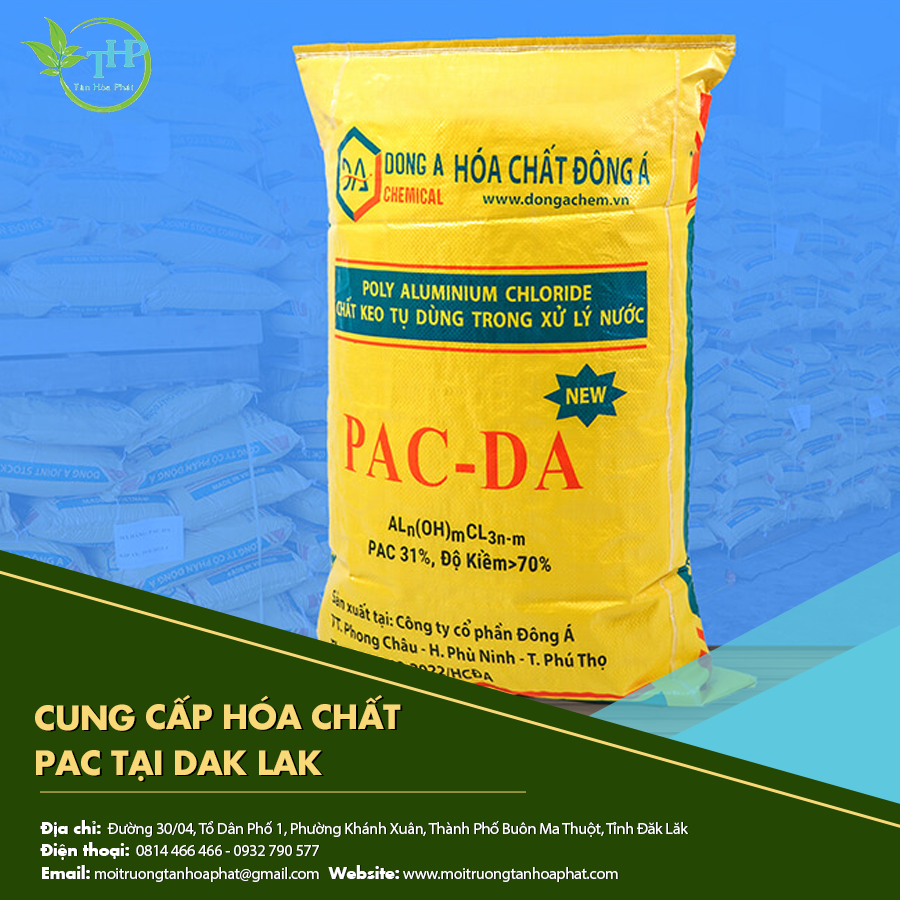 Cung cấp hoá chất PAC tại Dak Lak