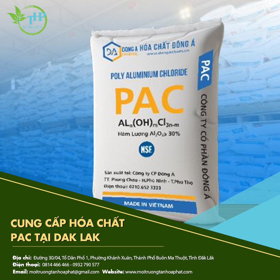 Cung cấp hoá chất PAC tại Dak Lak