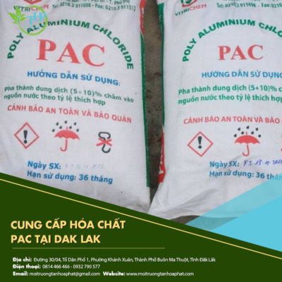 Cung cấp hoá chất PAC tại Dak Lak