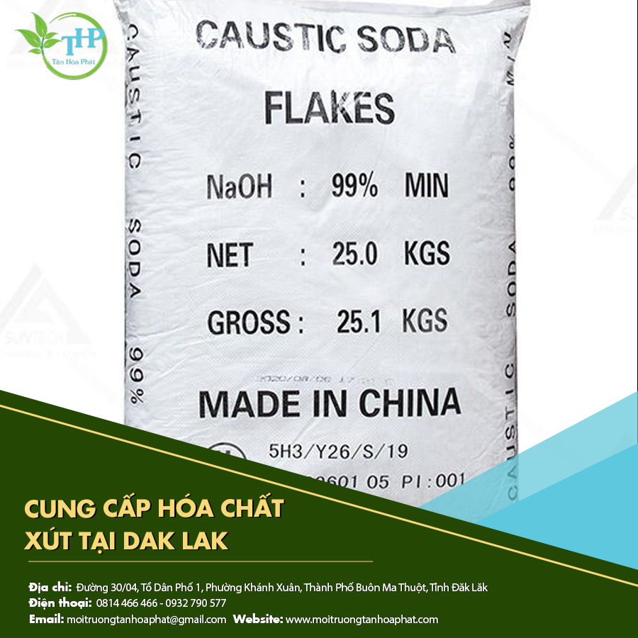 Cung cấp hoá chất xút tại Dak Lak