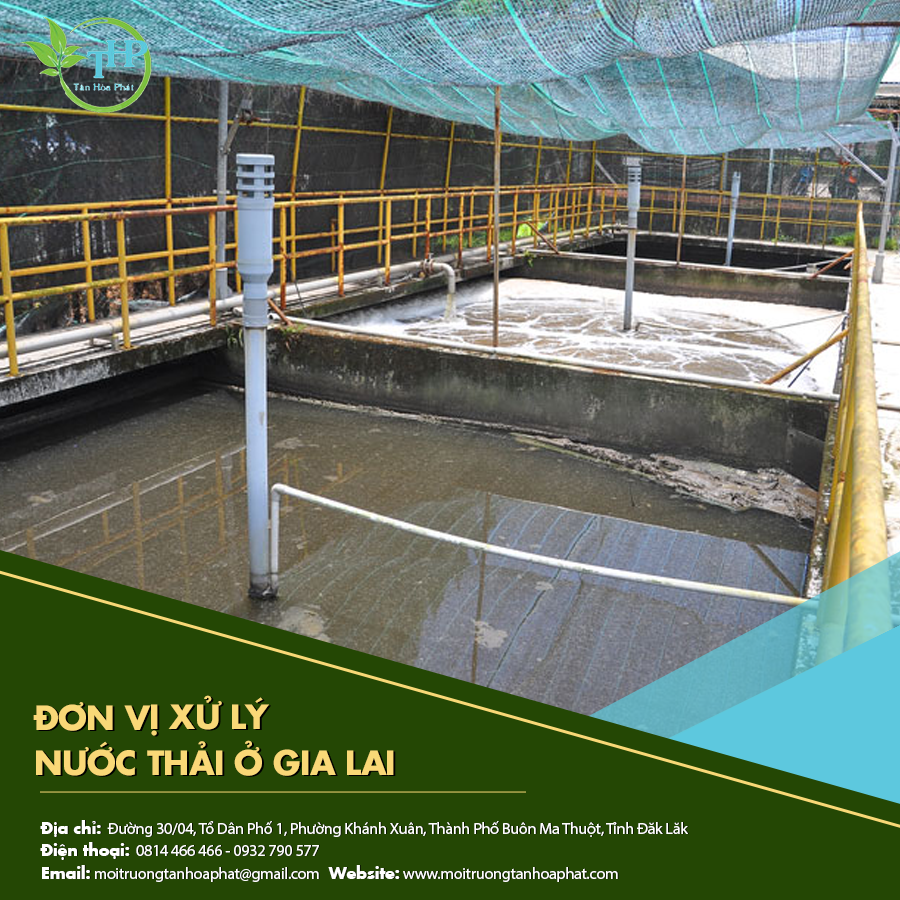 Đơn vị xử lý nước thải ở Gia Lai