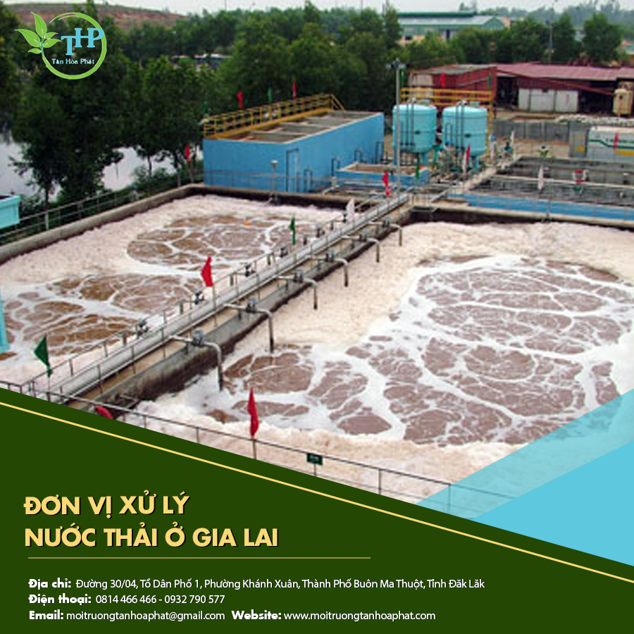 Đơn vị xử lý nước thải ở Gia Lai