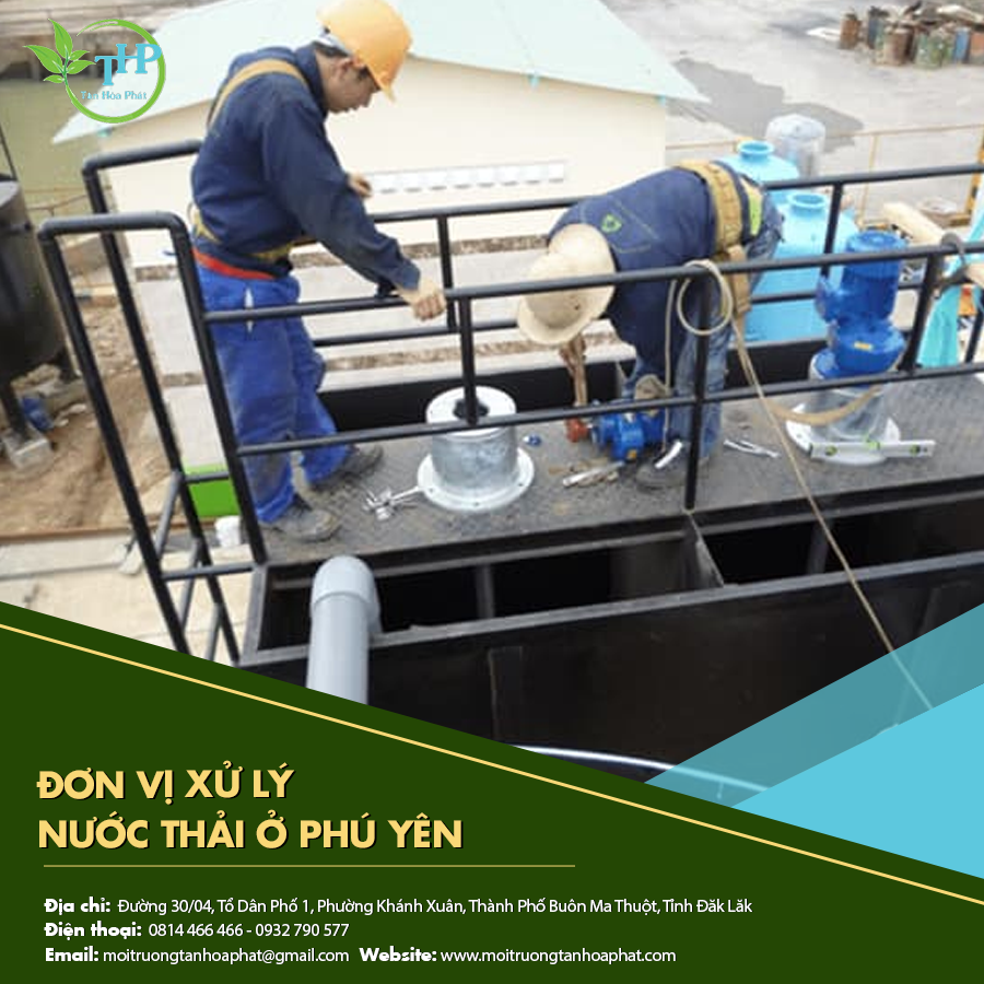 Đơn vị xử lý nước thải ở Phú Yên