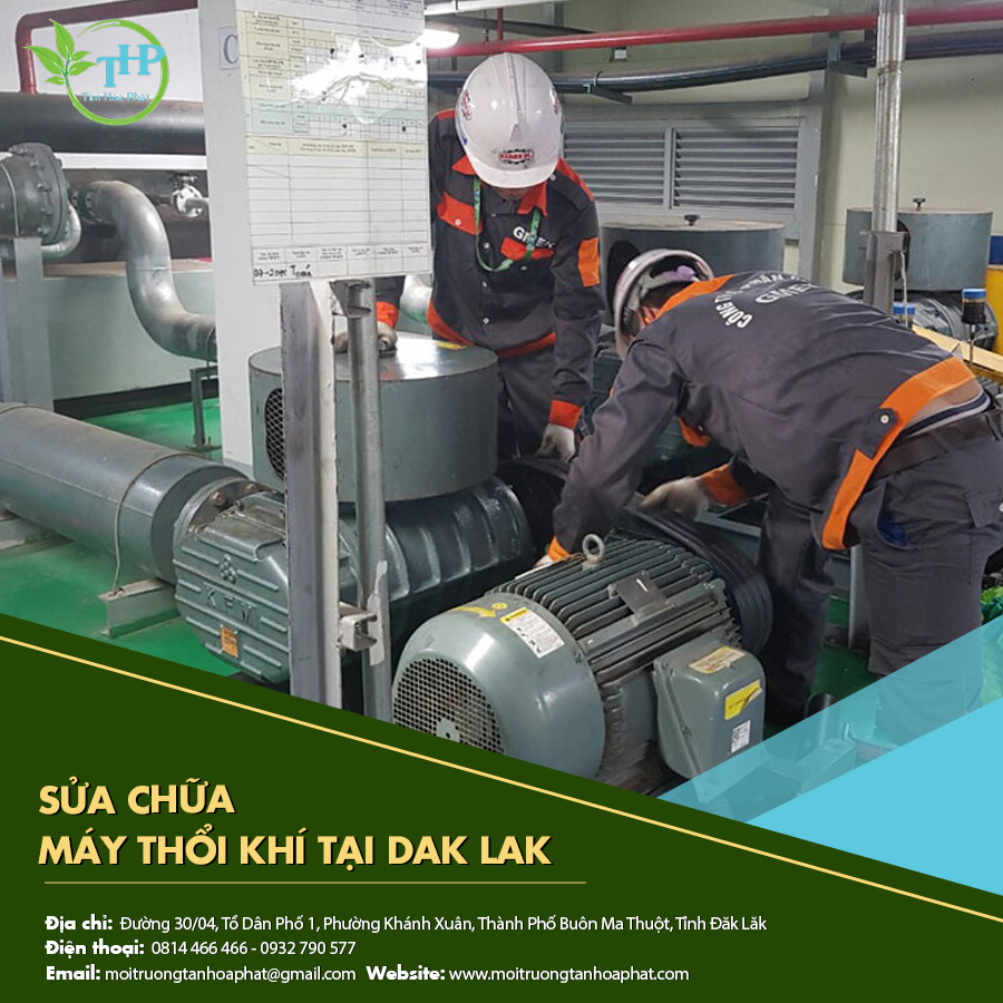 sửa chữa máy thổi khí tại dak lak