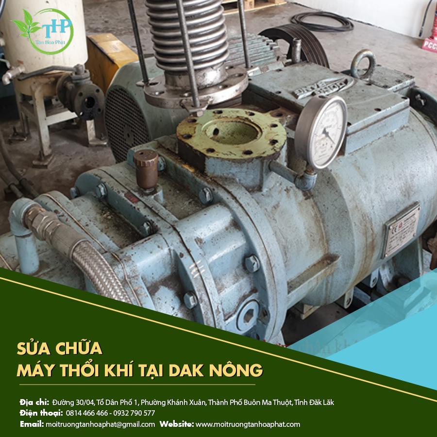 Sửa chữa máy thổi khí tại Dak Nông