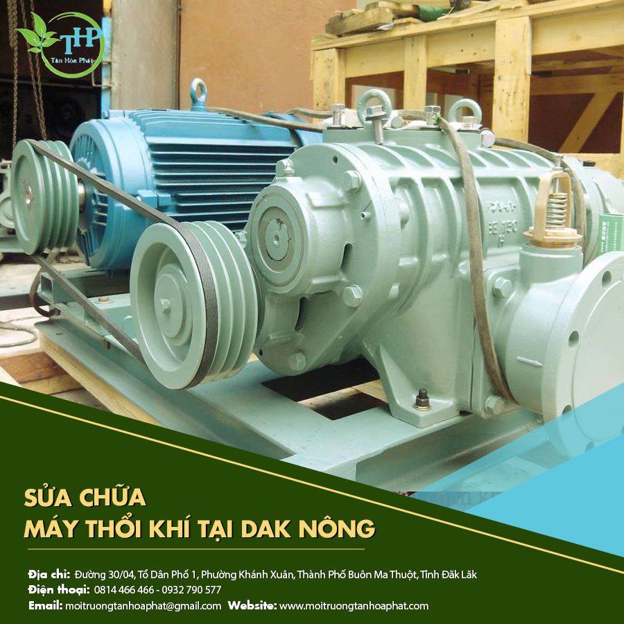 Sửa chữa máy thổi khí tại Dak Nông