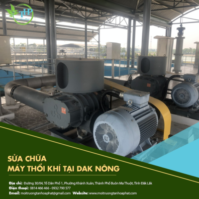 Sửa chữa máy thổi khí tại Dak Nông