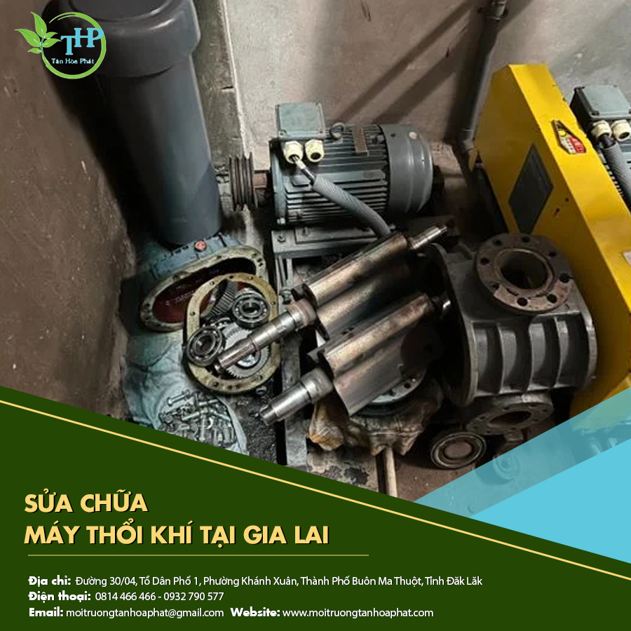 sửa chữa máy thổi khí tại gia lai