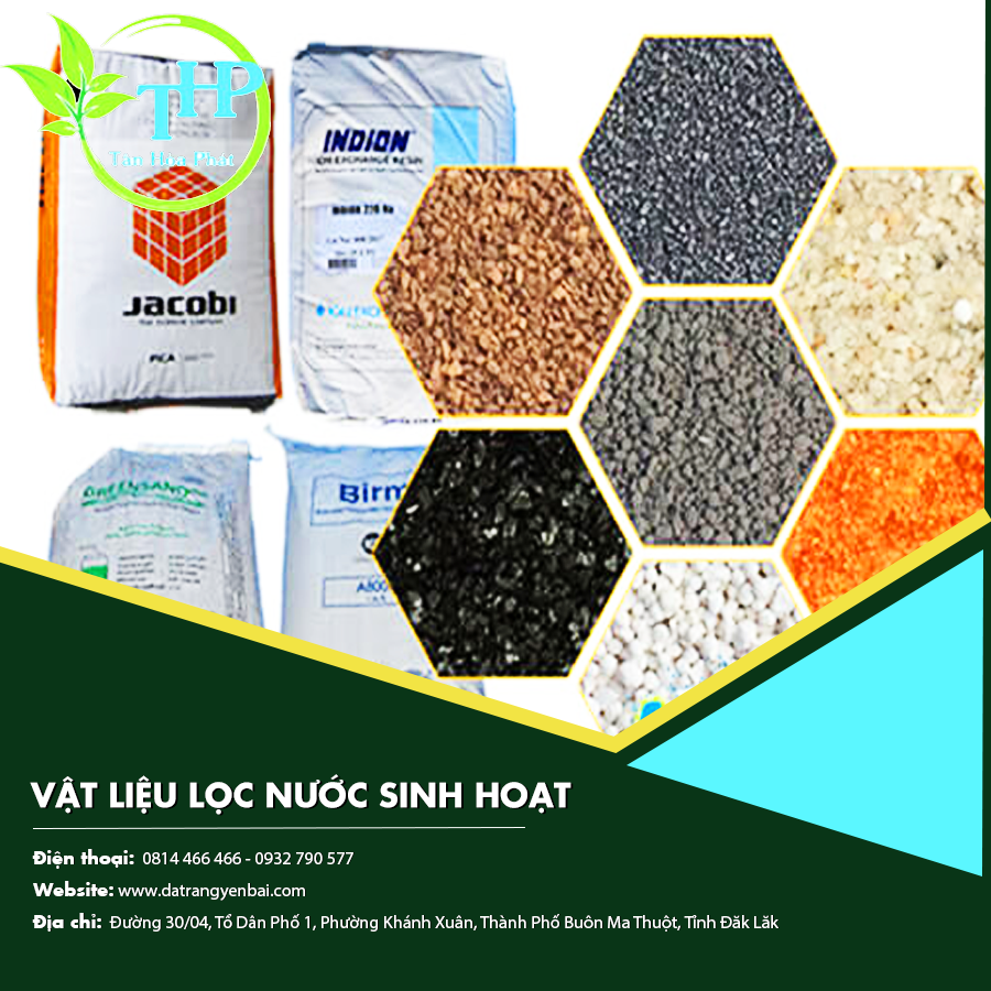 Vật liệu lọc nước sinh hoạt