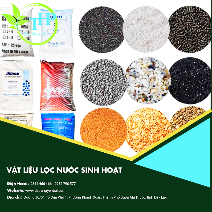 Vật liệu lọc nước sinh hoạt