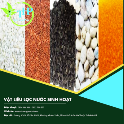 Vật liệu lọc nước sinh hoạt